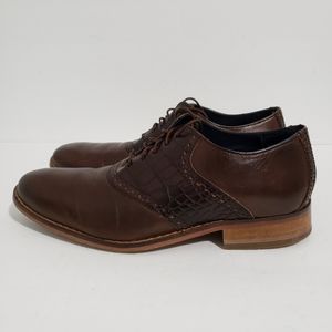 Nike air cole haan dress shoes brown size 8m